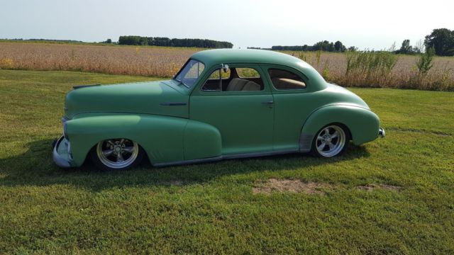 1948 chevrolet stylemaster coupe, low mile ls powered streetrod