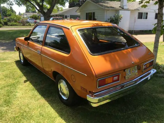 1976 chevrolet chevette coupe, all original, super low miles, clean title, nice!