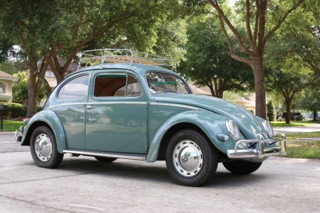1957 volkswagen beetle - classic type 1 oval window