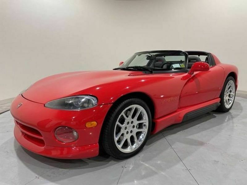 1994 dodge viper rt/10 red 17k original miles new srt-10 wheels mint condition