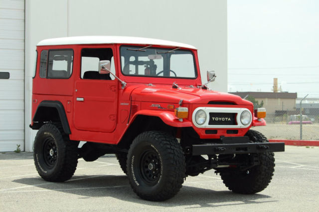 1972 toyota land cruiser fj 40 / fj-40 / fj40 recently restored / great quality