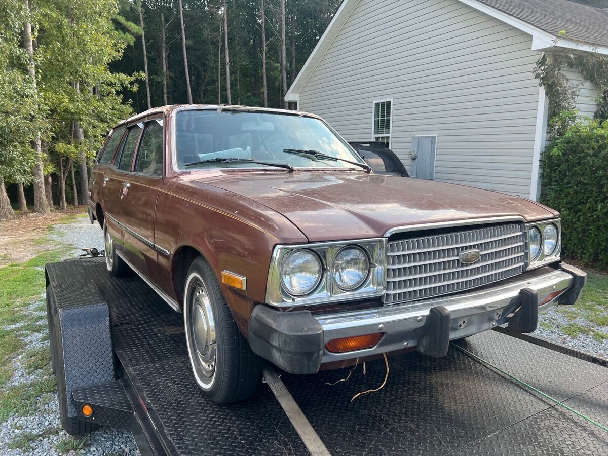 1978 toyota corona mk ii station wagon wagon brown rwd manual dx