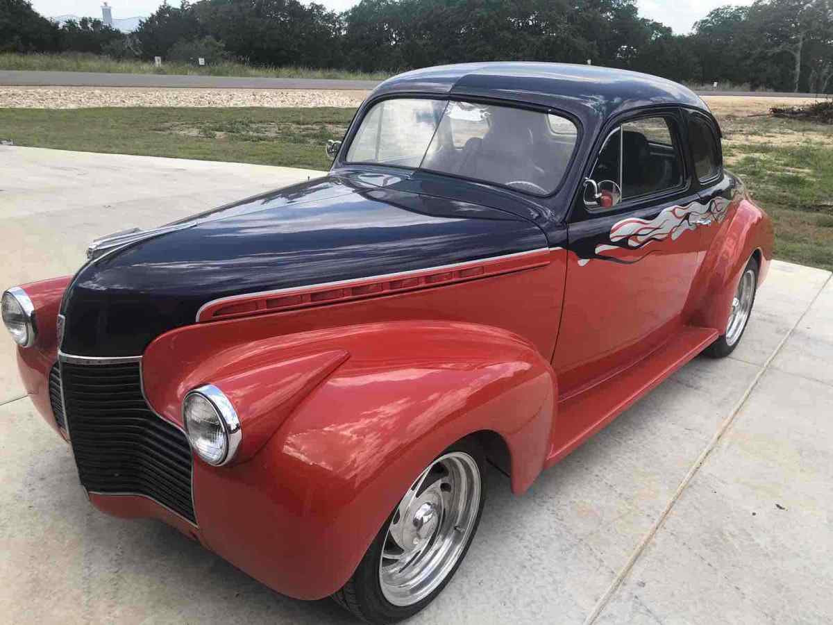 1940 chevrolet master deluxe sedan orange rwd automatic coupe