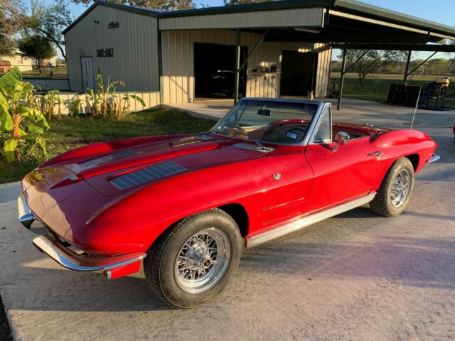 1963 chevrolet convertible corvette