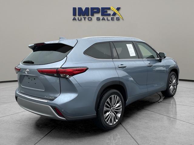 2021 toyota highlander platinum
