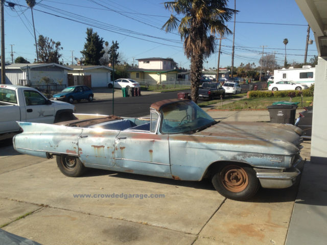 1960 cadillac no reserve chop top zombie rat rod psychobilly rust bucket