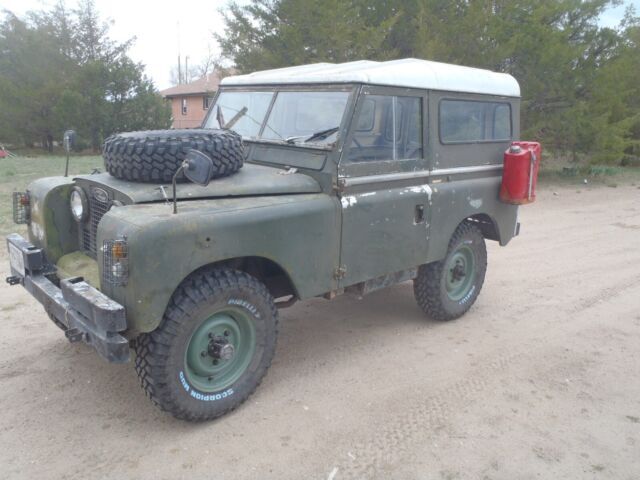 1967 land rover series iia model 88 former uk military watch video