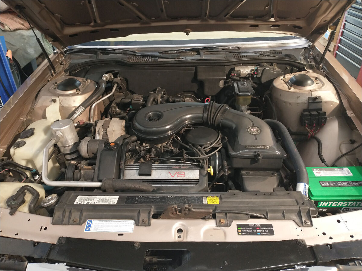 1988 cadillac coupe deville 4.5