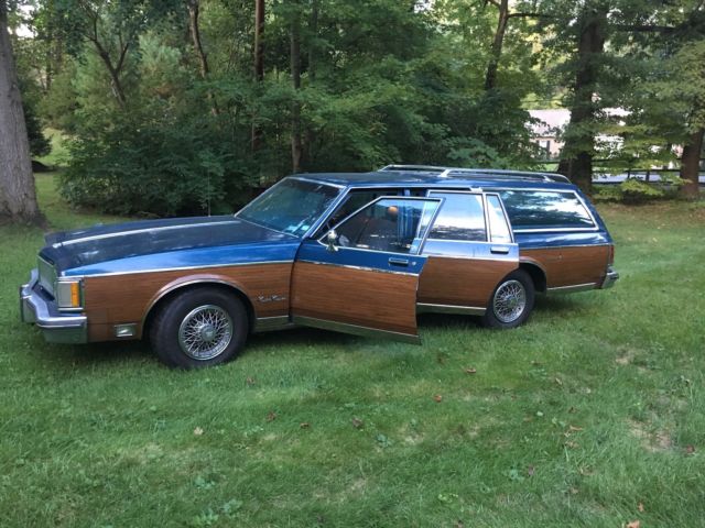 1989 oldsmobile custom cruiser station wagon - one owner from new