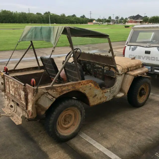 1947 willys cj 2a jeep 4x4 offroad original flathead