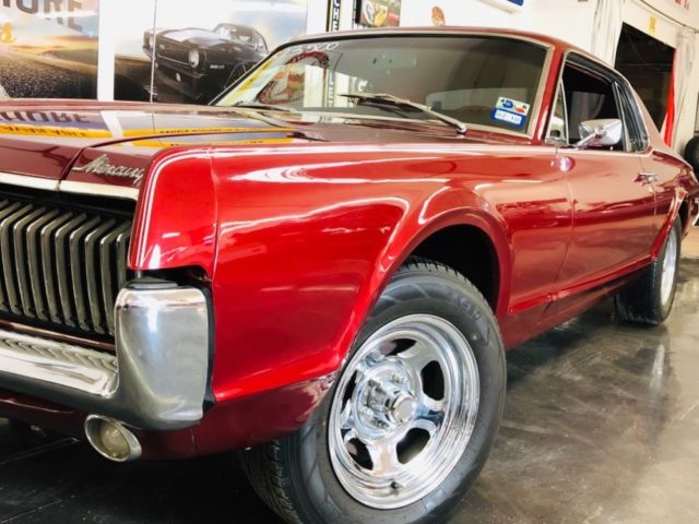 1967 mercury cougar, burgundy/maroon with 70,718 miles available now!