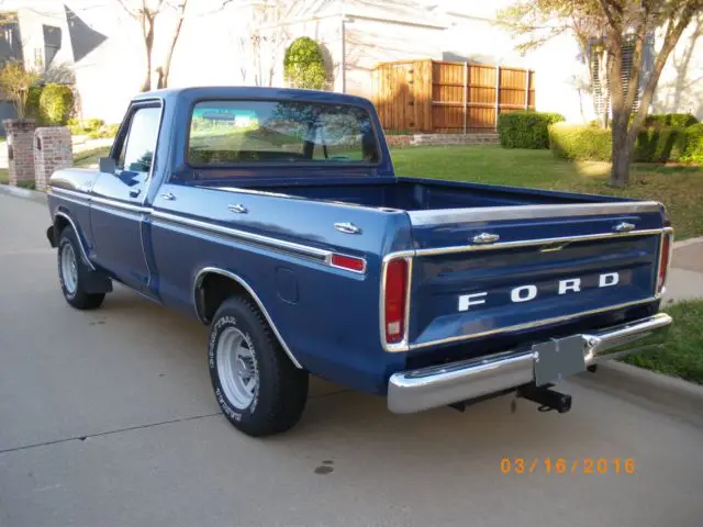 1978 ford f100 ranger shortbed 71k original mile survivor