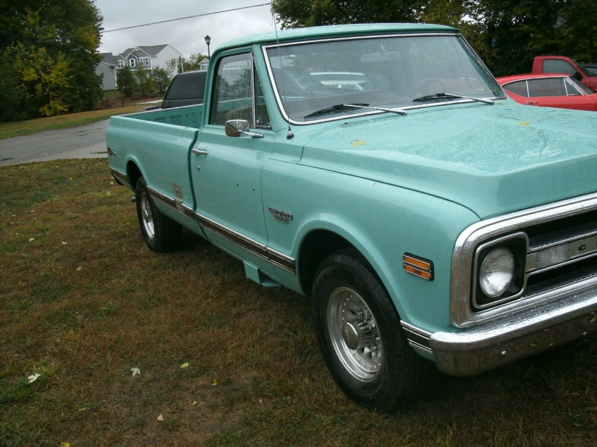 1969 chevrolet c-20 longhorn factory big block rust free texas truck