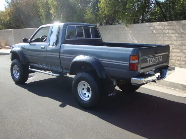 1991 toyota pickup 4x4 shortbed ext cab garage yard barn find 16350 orig miles