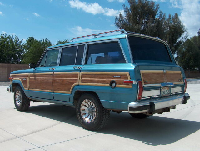 1986 jeep grand wagoneer - 3 owner, rust free central california survivor