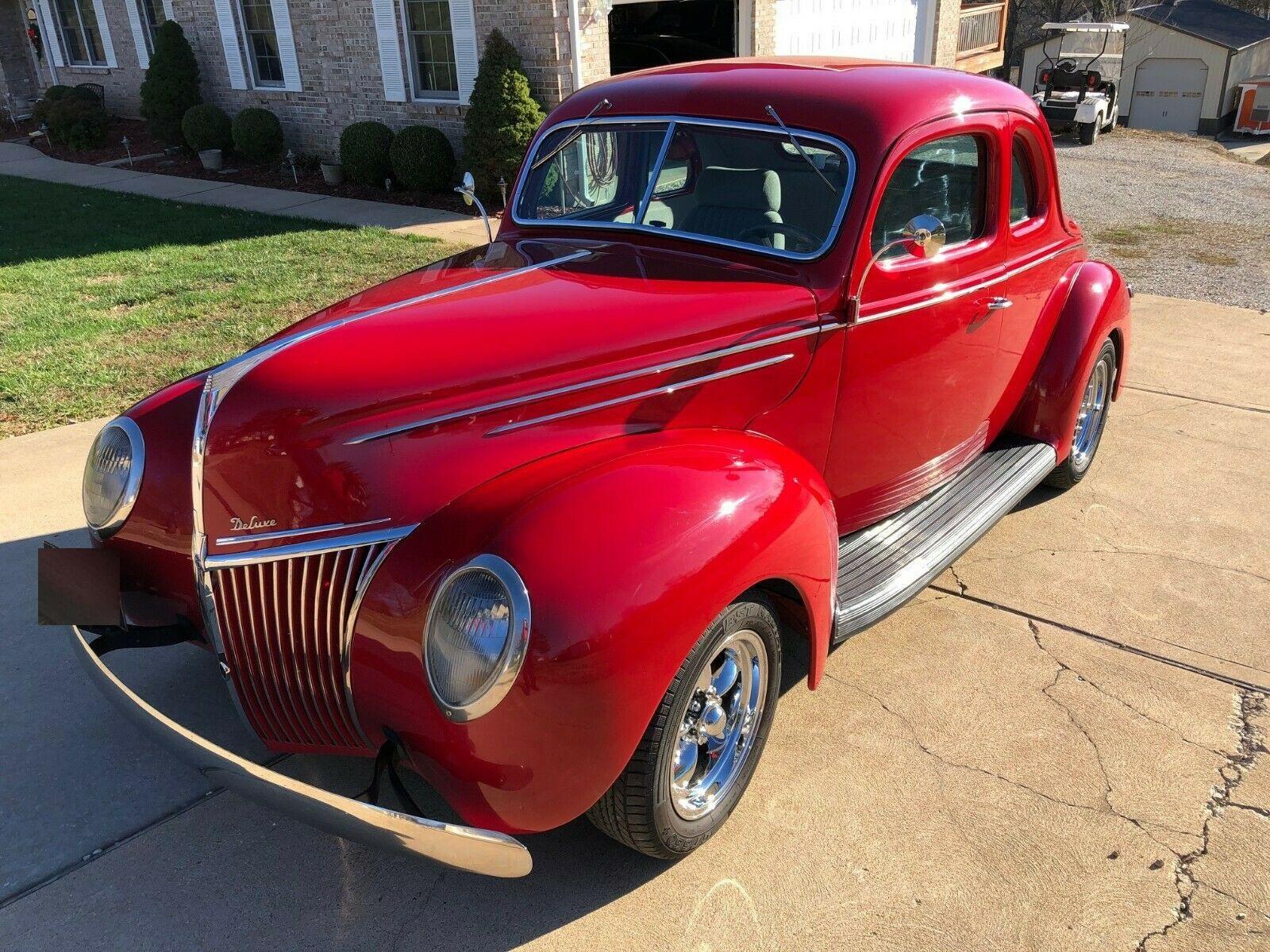 1939 ford deluxe coupe 383 cid v8 automatic