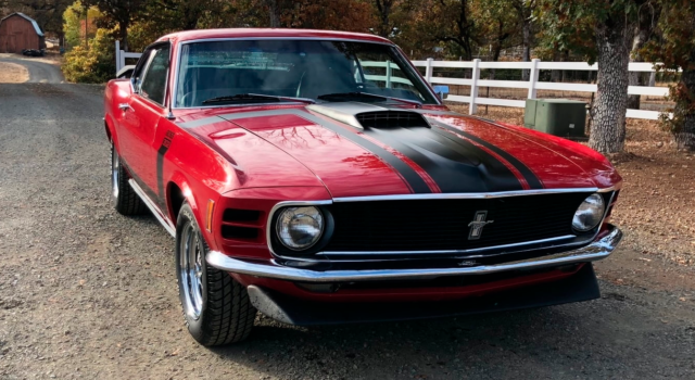 1970 ford mustang sportsroof / fastback 3-speed manual