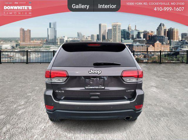 2021 jeep grand cherokee limited x