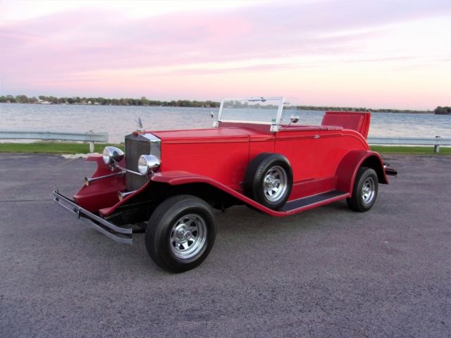 beautiful 1930 ford roadster - custom built - one of a kind - four speed manual
