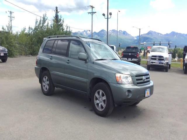 2007 toyota highlander base awd 4dr suv v6 w/3rd row for sale in anchorage, alaska