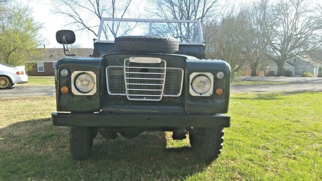 rare 1971 land rover series iia (def) diesel lhd 4 speed manual overdrive