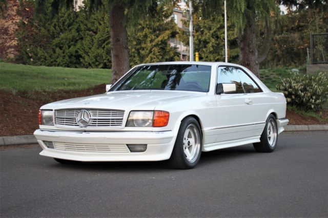 1985 mercedes 500sec euro amg