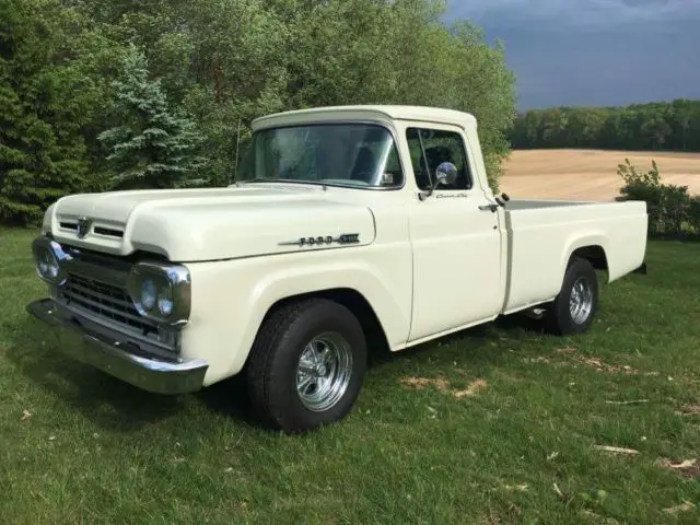 1960 f-100 custom cab