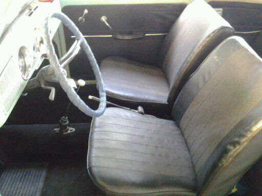 classic 1300 cc emblem engine matches body blue green original daily driver cali