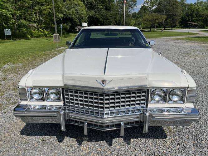 domestic luxury, seventies style: 1974 cadillac sedan de ville in johnstown, pennsylvania