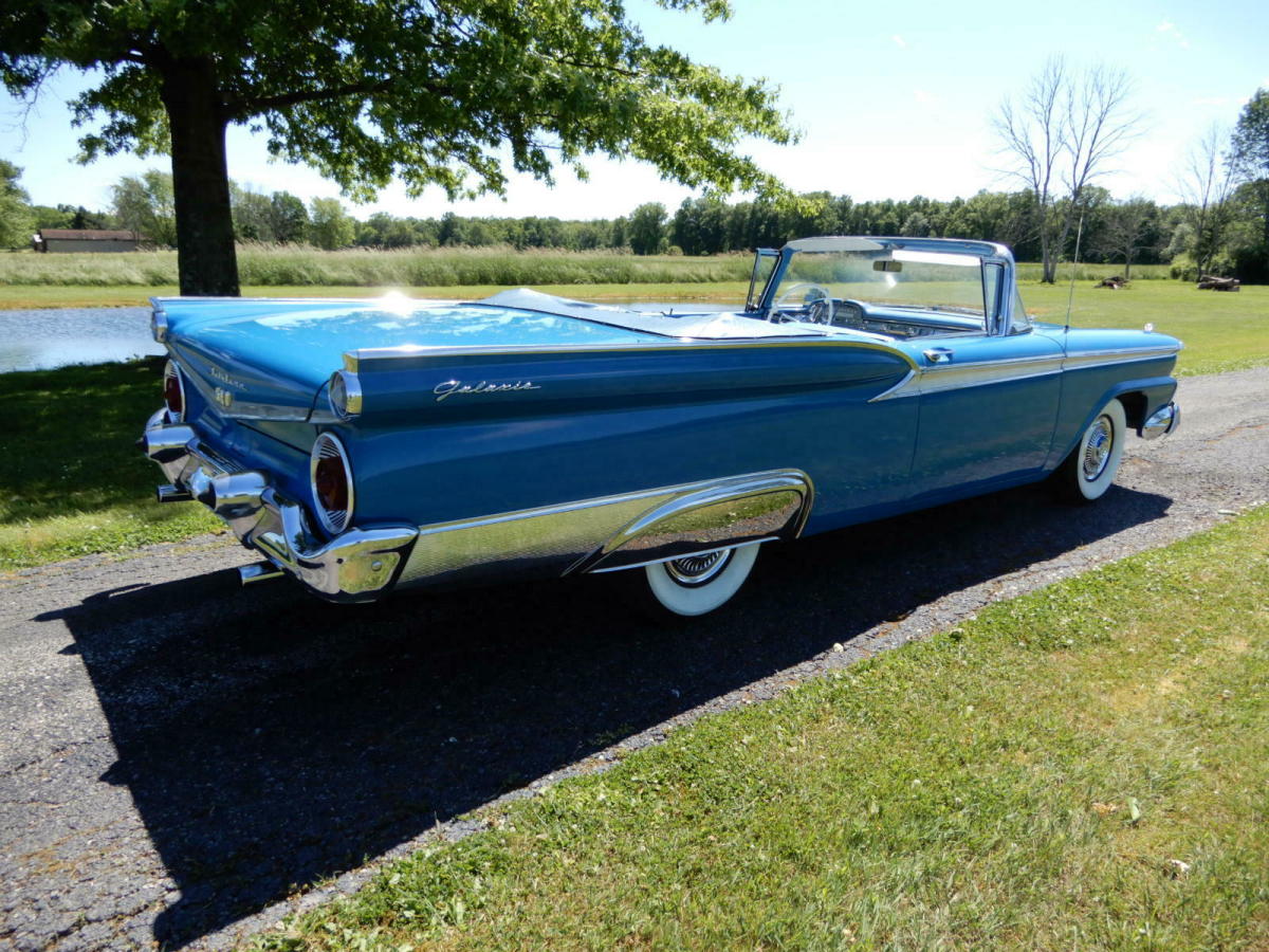 1959 ford fairlane galaxie sunliner convertible