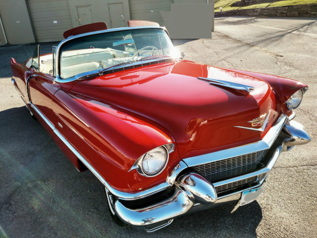 1956 cadillac convertible series 62 rebuilt engine beautiful ride head turner