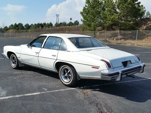 1975 pontiac grand lemans 80029 miles white