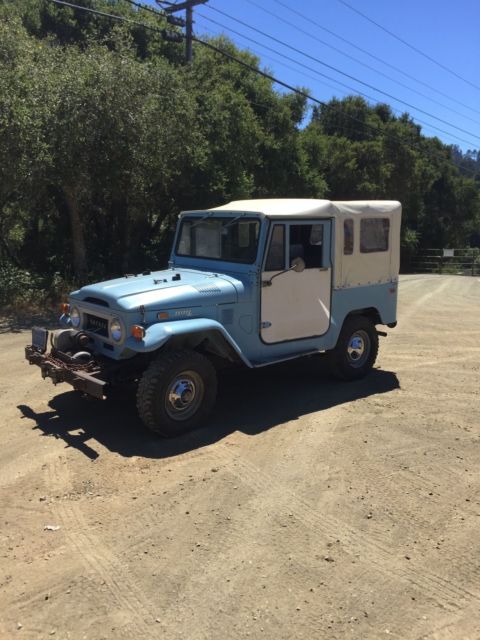 1972 toyota landcruiser factory soft top