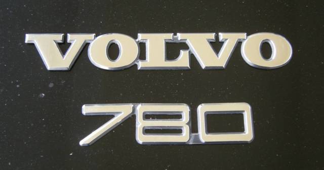 1989 volvo 780 coupe bertone
