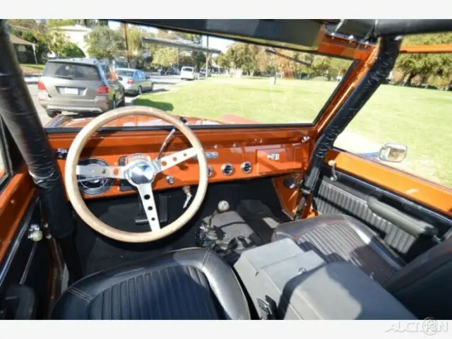 1973 ford bronco automatic 4wd pickup truck, new windsor motor with 1,375 miles