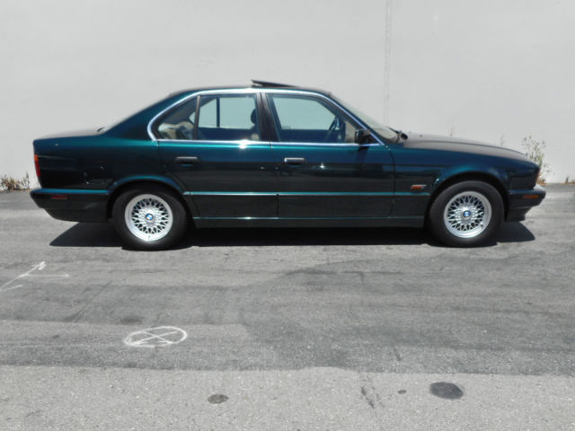 extra clean 1995 bmw 530i e34. 2-owner rust-free ca car! 110k miles! no reserve!
