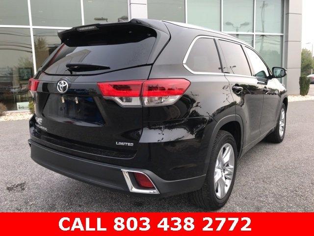 used 2018 toyota highlander limited lugoff, sc 29078 for sale in lugoff, south carolina