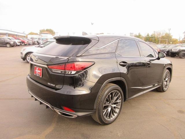 2021 lexus rx 350 f sport handling