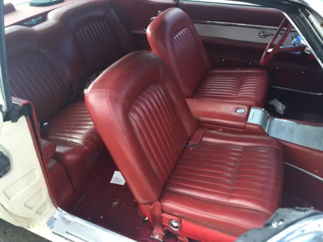 1961 ford thunderbird bullet bird hardtop 2-door 6.4l red leather on 22" rims