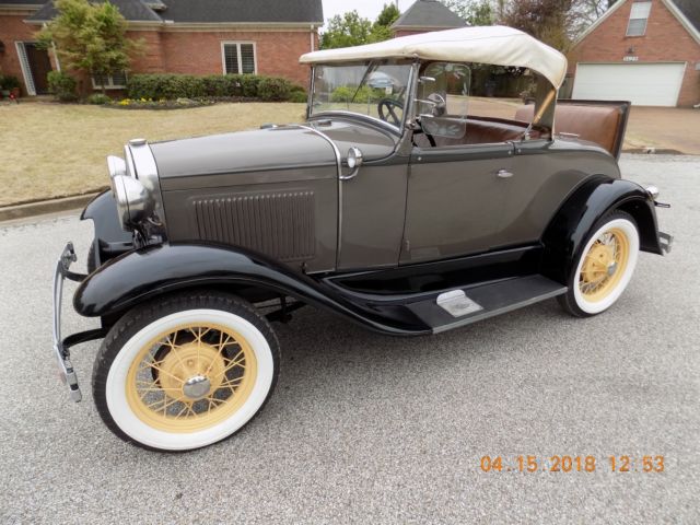 1930 model a deluxe roadster - frame off restoration