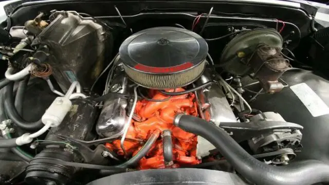 classic vintage chrome chevy c10 cheyenne 454 v8 big block auto trans black