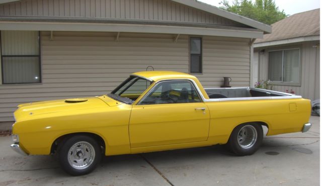 prostreet 1968 ford ranchero on a race car tube frame chassis