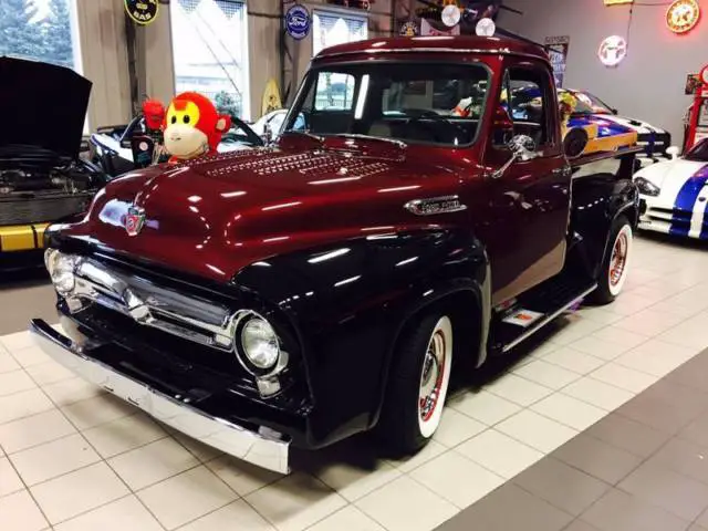 1954 ford f-100 truck *tastefully customized - 312 thunderbird v8 - 4 speed*