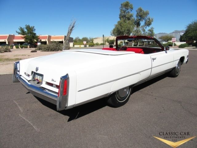 1974 cadillac eldorado convertible -all original -only 22k original miles -wow!!