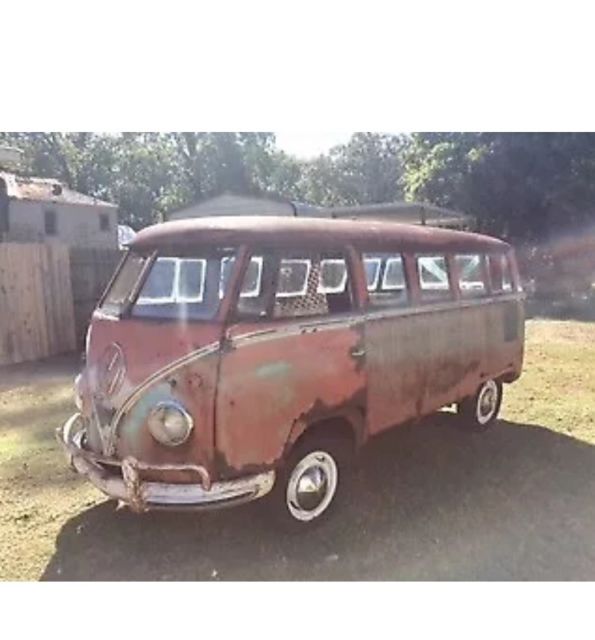 volkswagen bus deluxe 15 windows, 1960, germany, for project