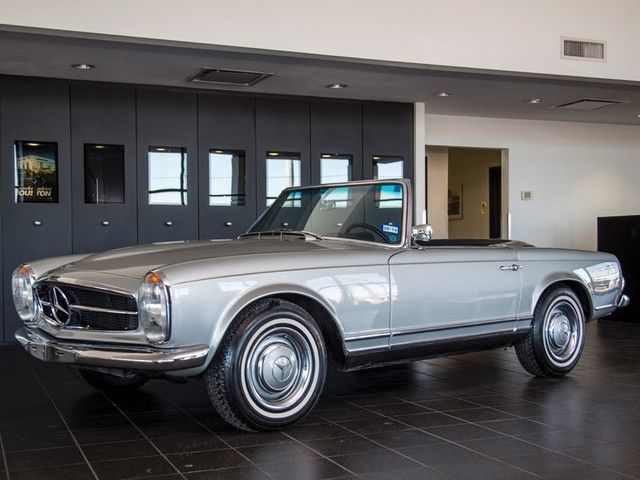 1967 mercedes benz 230sl manual soft top restored radio delete hard top