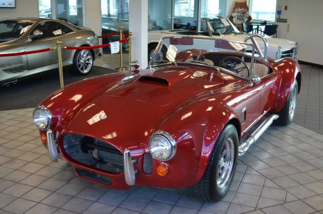 1967 shelby cobra open top immaculate condition! with only 2600 miles