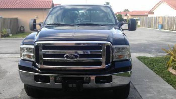 2005 ford f250 lariat **powerstroke diesel** 58k miles in hialeah, fl