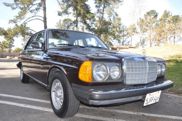 1979 mercedes benz 240d factory replacement engine, restored
