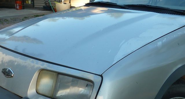 1986 ford merkur xr4ti silver/gray 2dr 289 auto
